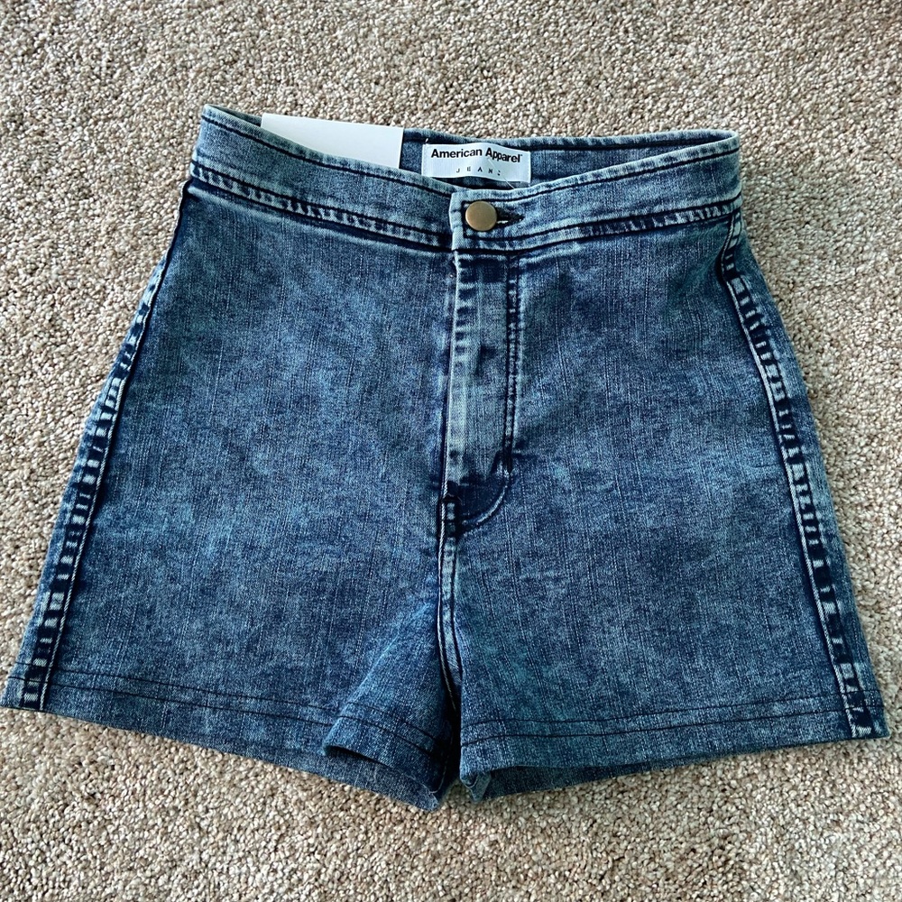 American Apparel Jean Shorts Size small